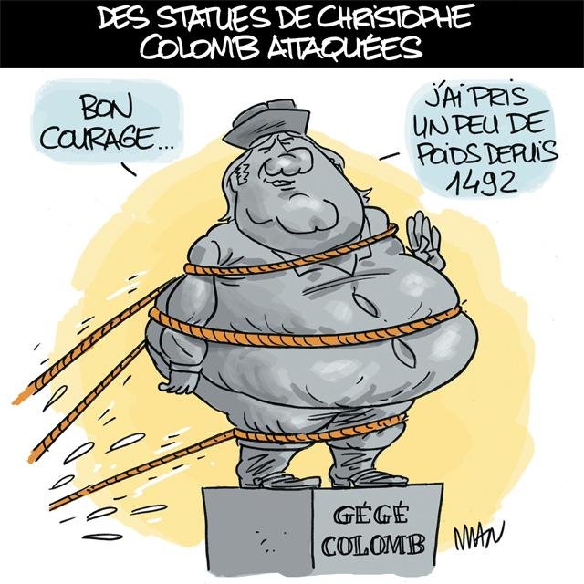 Dessin de presse : Déboulonnage presse : Déboulonnage