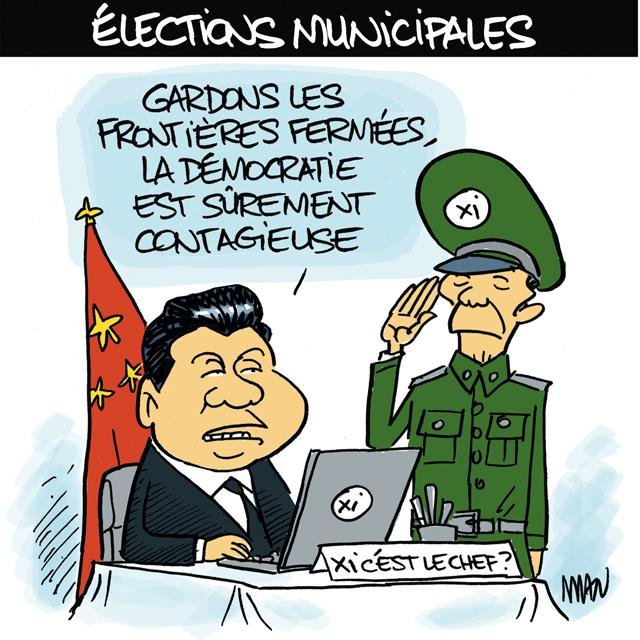 Dessin de presse : Virus presse : Virus