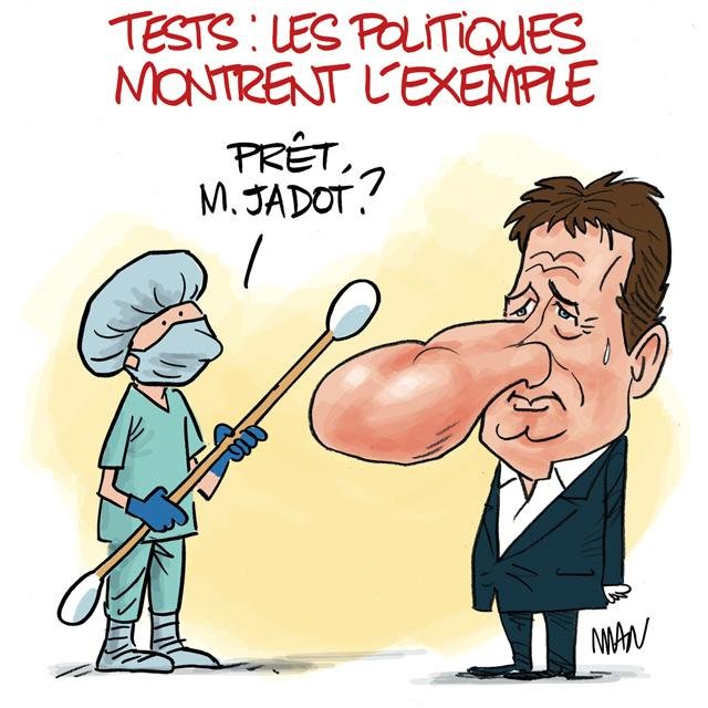 Dessin de presse : Tests politiques presse : Tests politiques