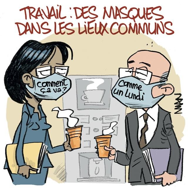Dessin de presse : Lieux communs presse : Lieux communs