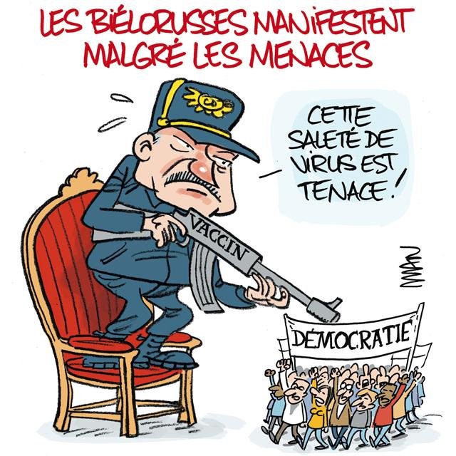 Dessin de presse : Bielorussie presse : Bielorussie