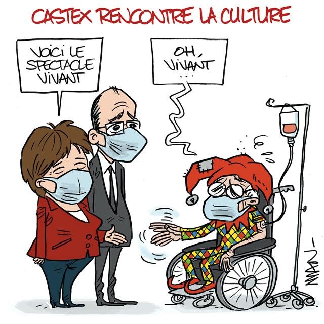 Dessin de presse : Spectacle vivant presse : Spectacle vivant
