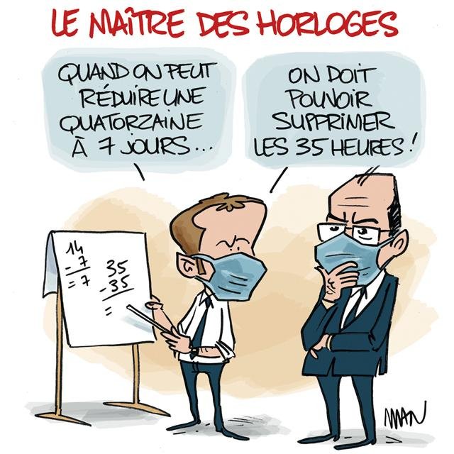 Dessin de presse : Quatorzaine presse : Quatorzaine