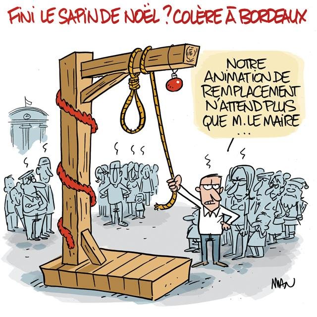 Dessin de presse : Sapin de Noël presse : Sapin de Noël