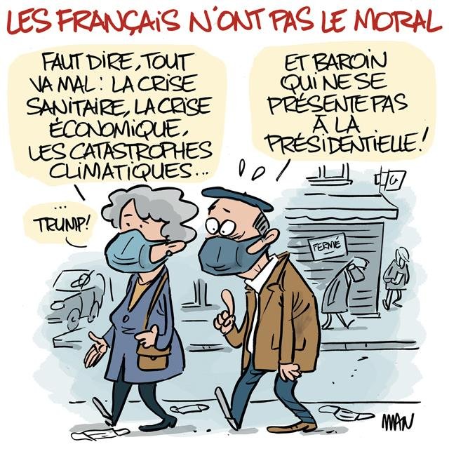 Dessin de presse : Moral presse : Moral