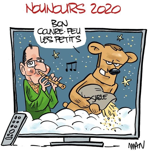Dessin de presse : Couvre-feu presse : Couvre-feu