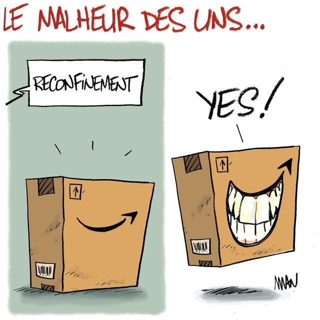 Dessin de presse : Reconfinement presse : Reconfinement