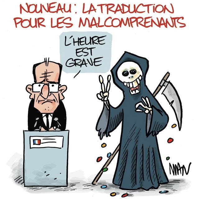 Dessin de presse : Mal comprenants presse : Mal comprenants