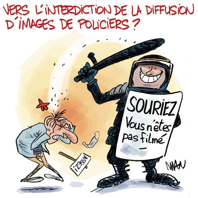 Dessin de presse : Floutage de gueule presse : Floutage de gueule