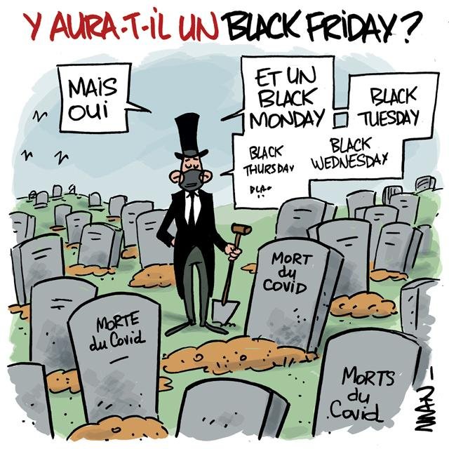 Dessin de presse : Black Friday? presse : Black Friday?