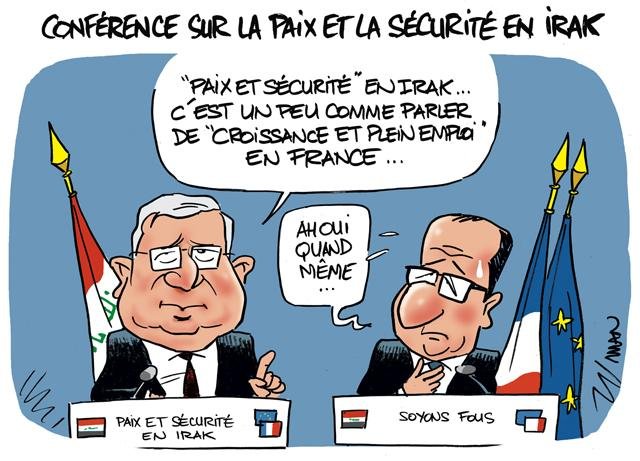 Dessin de presse : Conf' presse : Conf'