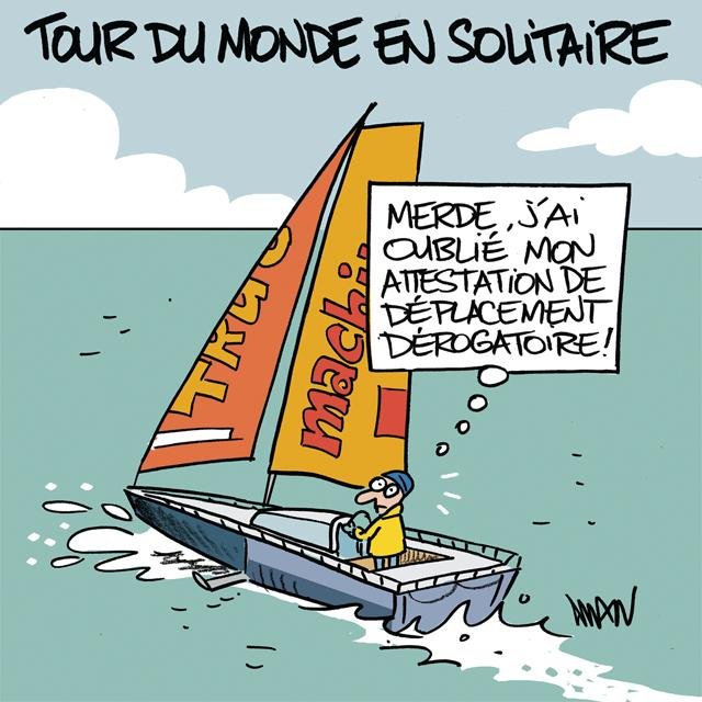 Dessin de presse : Solitaire presse : Solitaire