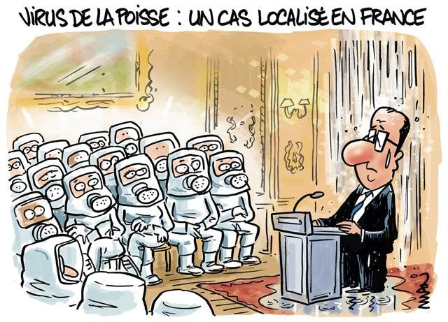 Dessin de presse : Poisse presse : Poisse