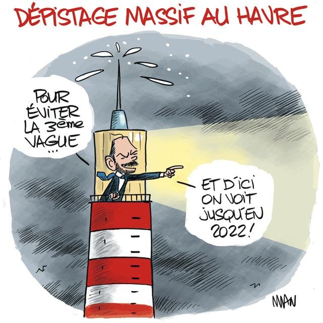 Dessin de presse : Phare presse : Phare