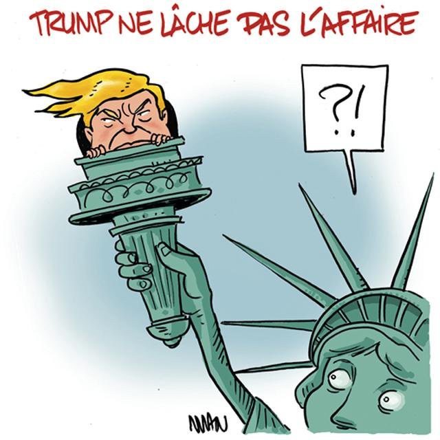 Dessin de presse : Torche presse : Torche