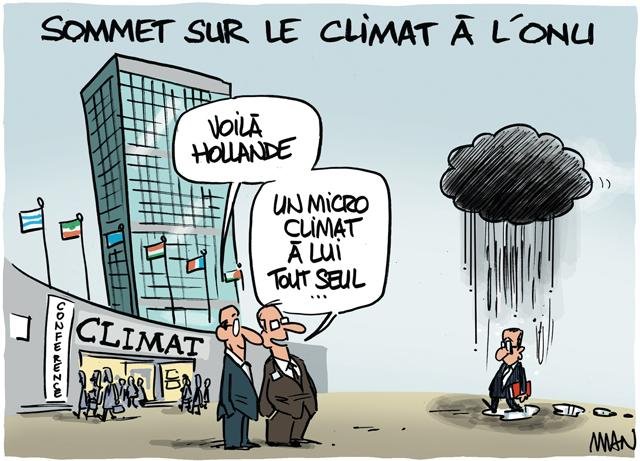 Dessin de presse : Microclimat presse : Microclimat