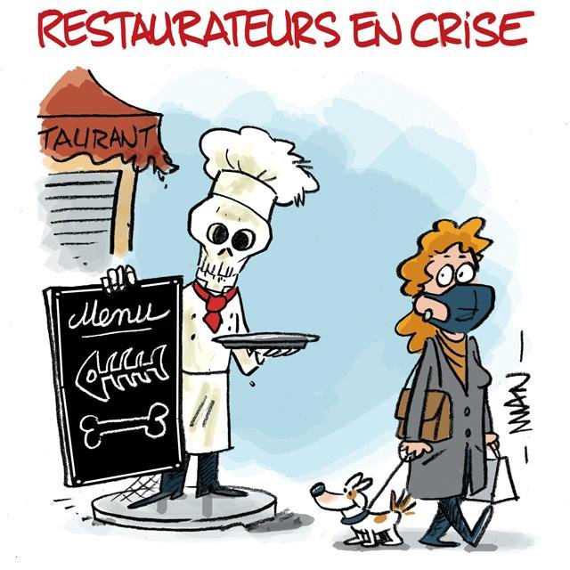 Dessin de presse : Restaurateurs presse : Restaurateurs