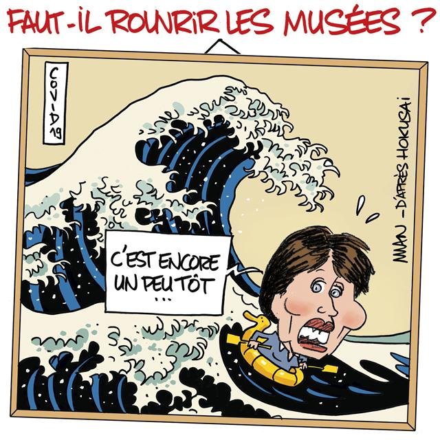 Dessin de presse : Musées presse : Musées