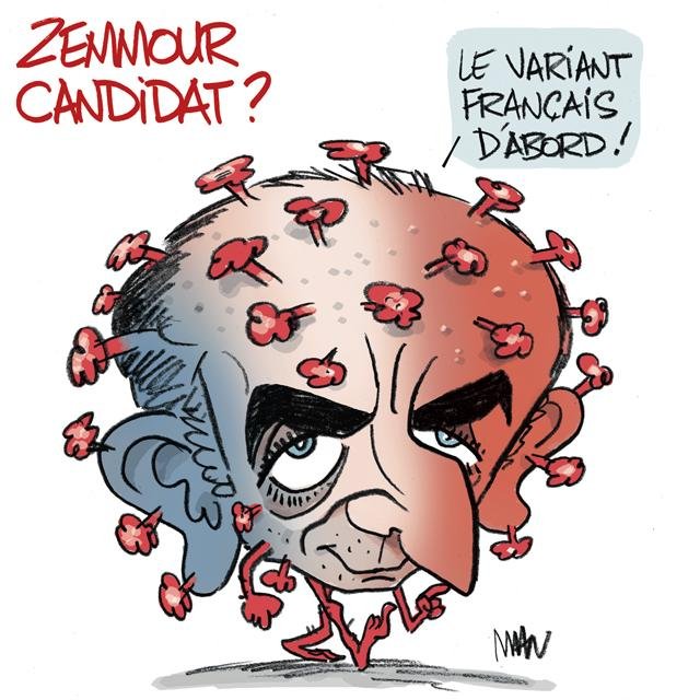 Dessin de presse : Variant français presse : Variant français