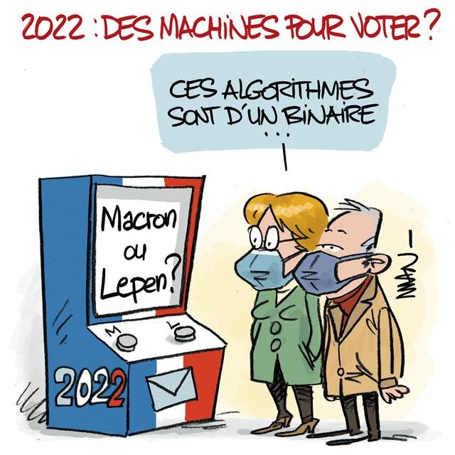 Dessin de presse : Machines presse : Machines