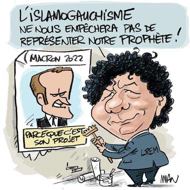 Dessin de presse : Islamogauchisme presse : Islamogauchisme