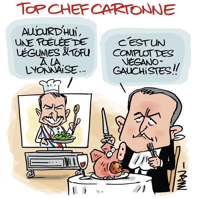 Dessin de presse : Cantine presse : Cantine