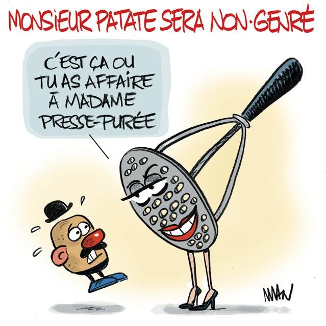 Dessin de presse : Monsieur Patate presse : Monsieur Patate