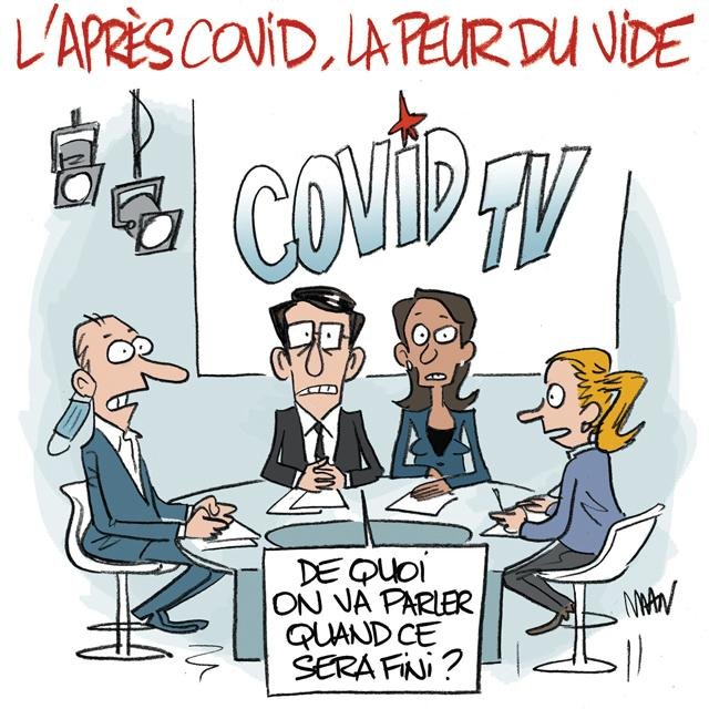 Dessin de presse : Co-vide presse : Co-vide