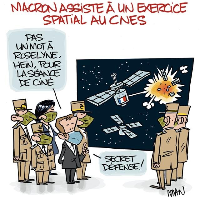 Dessin de presse : CNES presse : CNES