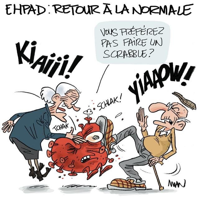 Dessin de presse : Scrabble presse : Scrabble