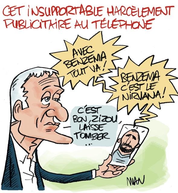 Dessin de presse : Benzema presse : Benzema