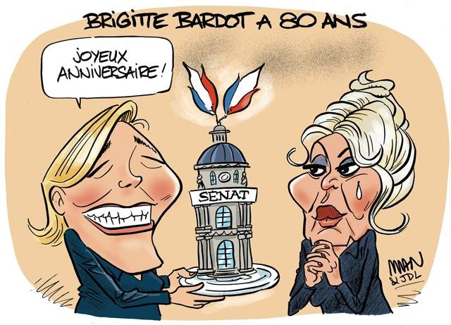 Dessin de presse : BB presse : BB