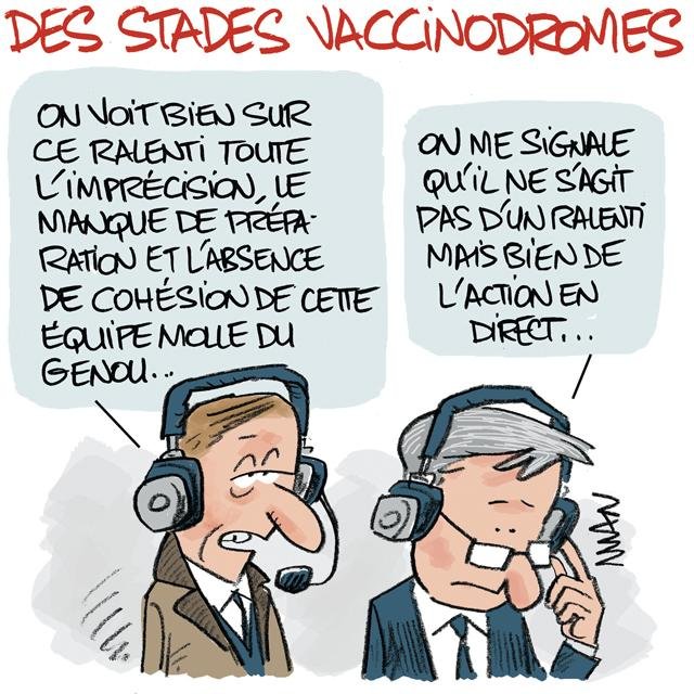 Dessin de presse : Vaccinodromes presse : Vaccinodromes