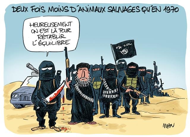 Dessin de presse : Sauvages presse : Sauvages