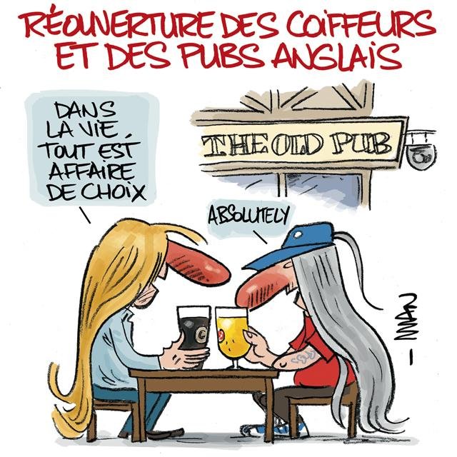 Dessin de presse : Pubs anglais presse : Pubs anglais