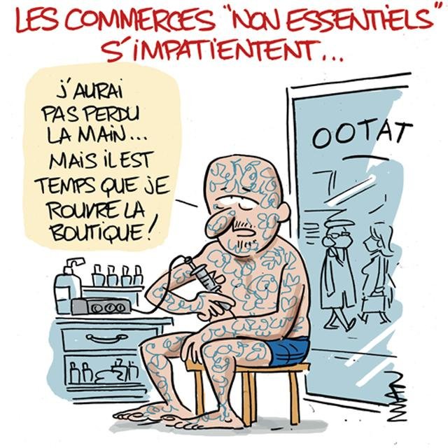 Dessin de presse : Tatoo presse : Tatoo