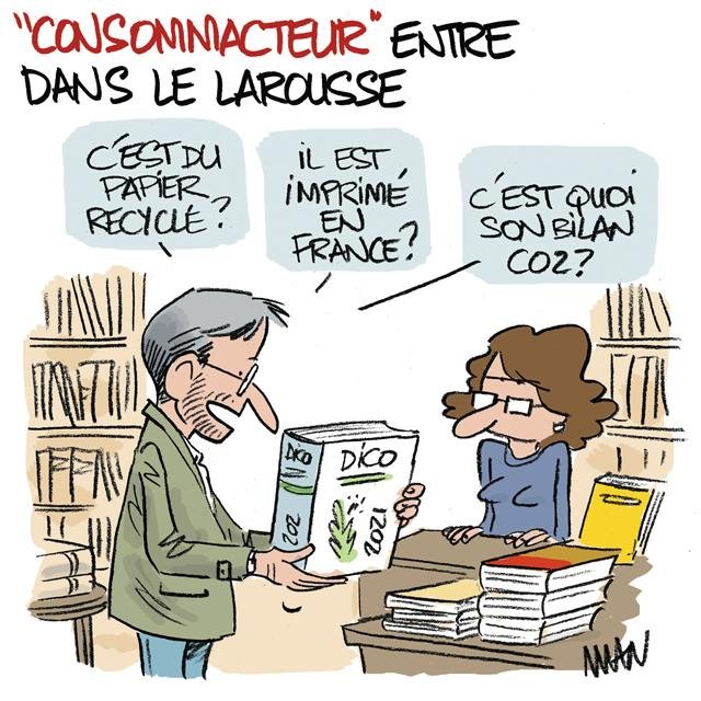 Dessin de presse : Larousse 2021 presse : Larousse 2021