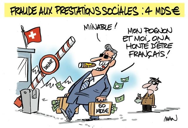 Dessin de presse : Fraude presse : Fraude
