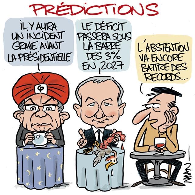 Dessin de presse : Prédictions presse : Prédictions