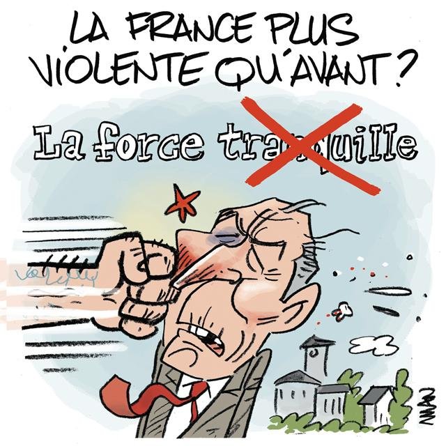 Dessin de presse : Violence presse : Violence