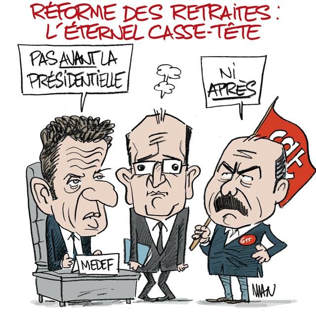 Dessin de presse : Réforme des retraites presse : Réforme des retraites