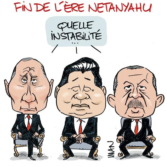 Dessin de presse : Bye Bibi presse : Bye Bibi