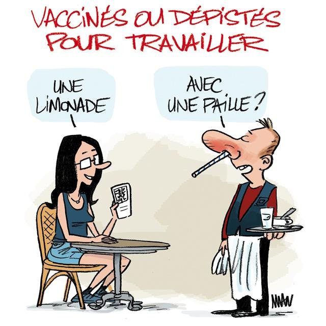 Dessin de presse : Paille presse : Paille