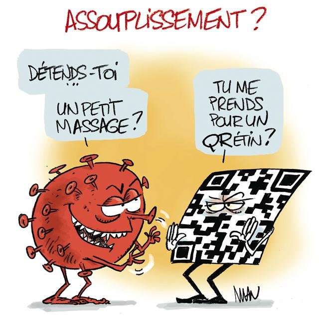 Dessin de presse : Assouplissement presse : Assouplissement