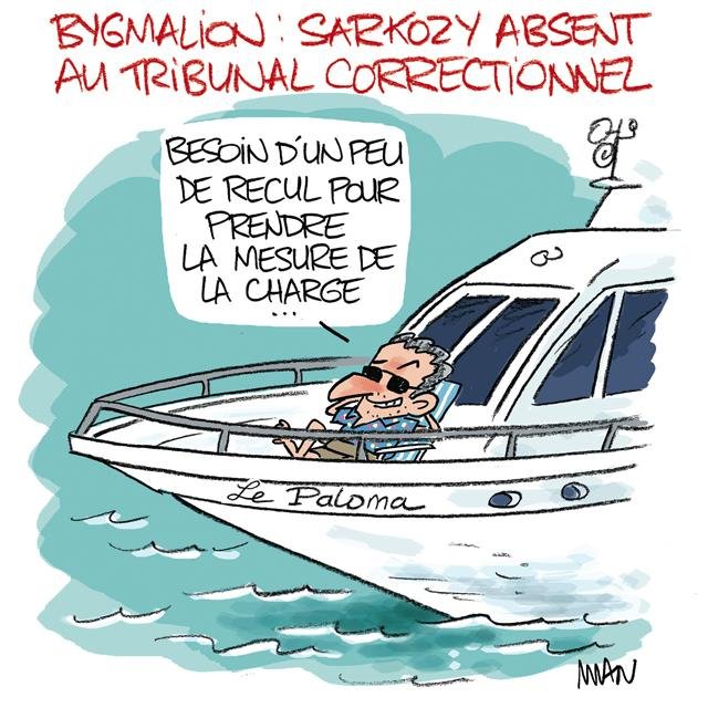 Dessin de presse : Sarko: un an presse : Sarko: un an