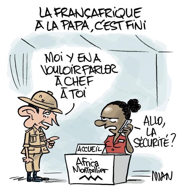 Dessin de presse : Sommet Afrique-France presse : Sommet Afrique-France