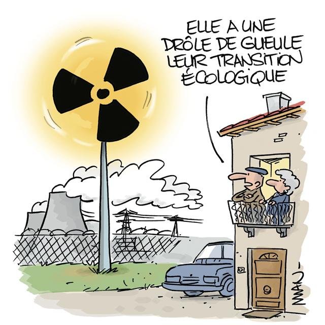 Dessin de presse : Transition presse : Transition