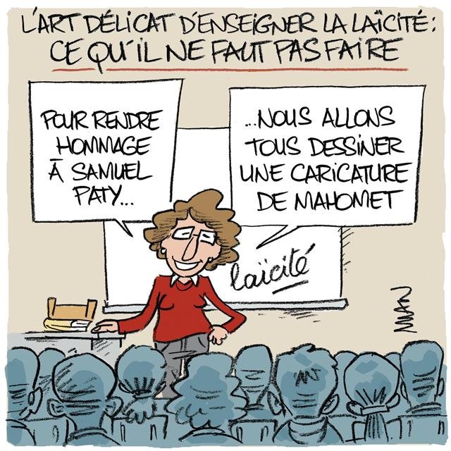 Dessin de presse : Laïcité presse : Laïcité