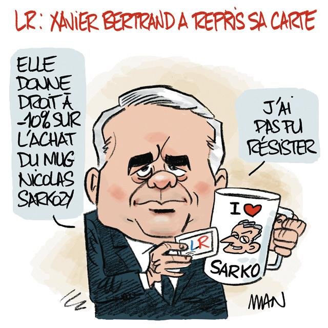 Dessin de presse : Carte LR presse : Carte LR