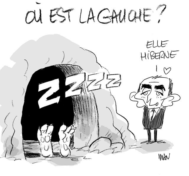Dessin de presse : Hibernation presse : Hibernation
